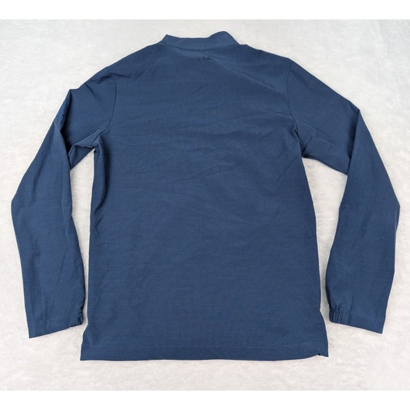 Travis Mathew Jacket Men's S Full Zip Performance‎ Blue Drawstring Waist *Logo - Picture 13 of 14